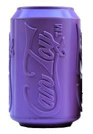 Can Toy Durable Rubber Chew Toy & Treat Dispenser - Grape Crush
